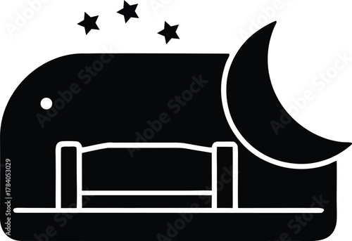 Sleep Tracker Vector Icon