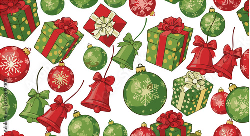 seamless pattern with watermelon