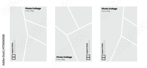 2:3 Comic Grid: Photographic Panel Layout.