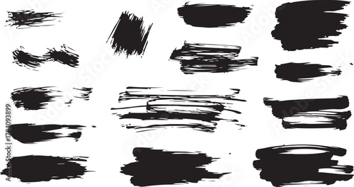 Abstract geometric composition with color gradients and text elements