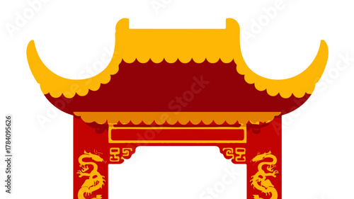 Abstract geometric pattern with cyan magenta yellow and black elements