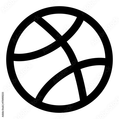 Modern abstract symbol with dynamic curves evokes flow and connectivity, ideally suited for innovative designs and corporate branding initiatives