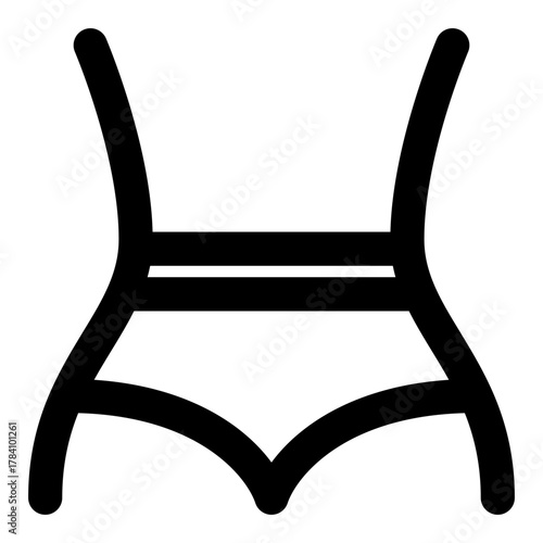 Modern fitness tracker icon for health and wellness apps, graphic design projects, and workout tracking platforms, perfect for a sporty lifestyle