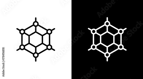 Graphene  White Icon Set Design