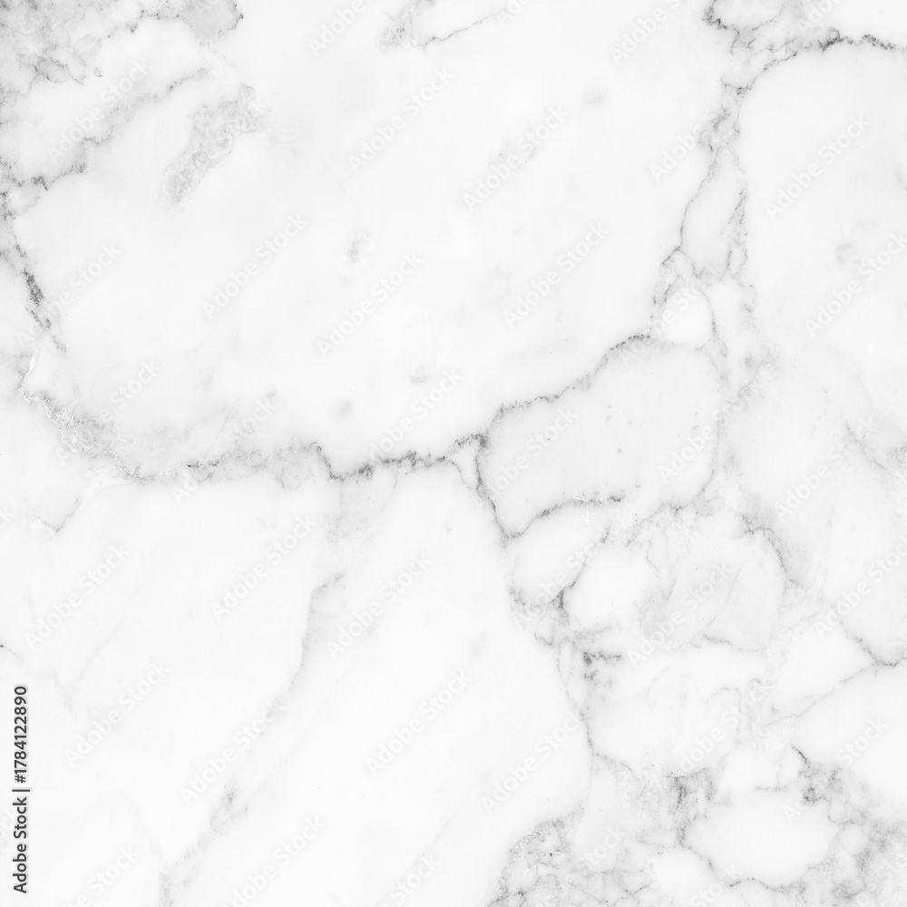 Fototapeta premium White marble texture background pattern with high resolution.
