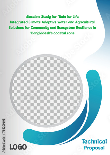 Technical proposal cover design for climate adaptive water and agricultural solutions for community and ecosystem resilience
