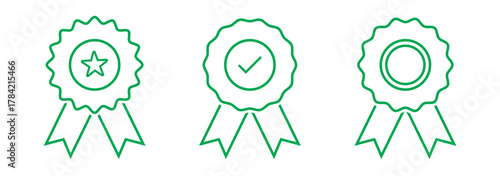 Fotografie Ribbon and banner set