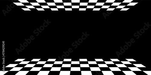 Chess board Background, Red and white checkered, Red and white decoration, checkered tiles,modern eps10.