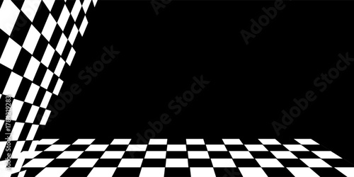 Chess board Background, Red and white checkered, Red and white decoration, checkered tiles,modern eps10.