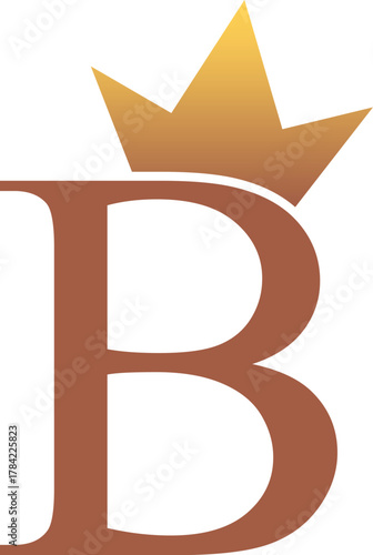 Royal B Logo with Crown