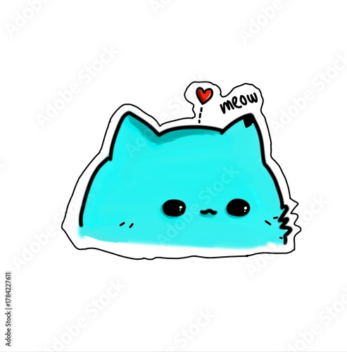 blue cat 