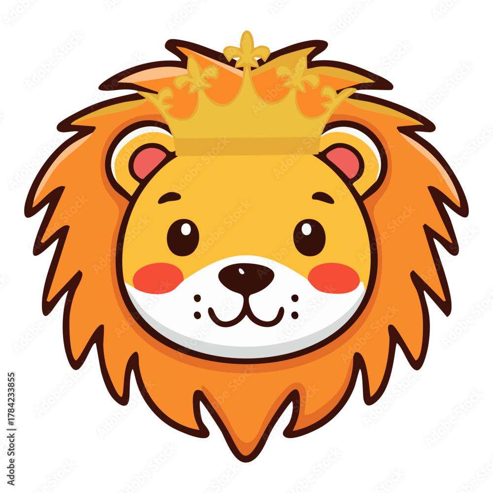 Obraz premium lion king cartoon
