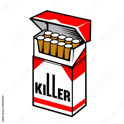 box with cigarettes