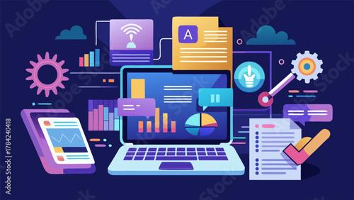  Data Analysis and Digital Workflow with Laptop and Mobile