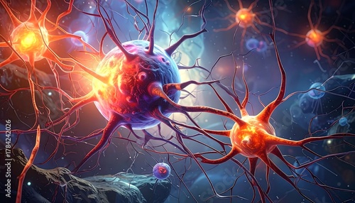 Stunning Visualization of Neurons and Neural Networks in the Human Brain