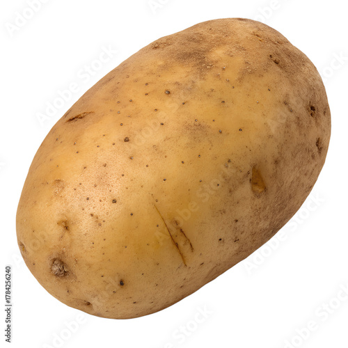 Potato isolated on white background
