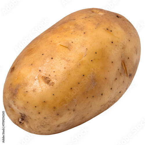 Potato isolated on white background