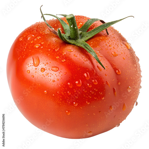 Tomato isolated on white background