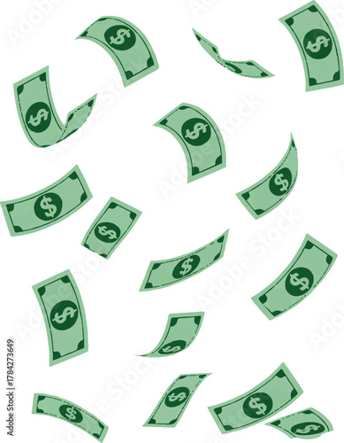 dollar sign on a white background
