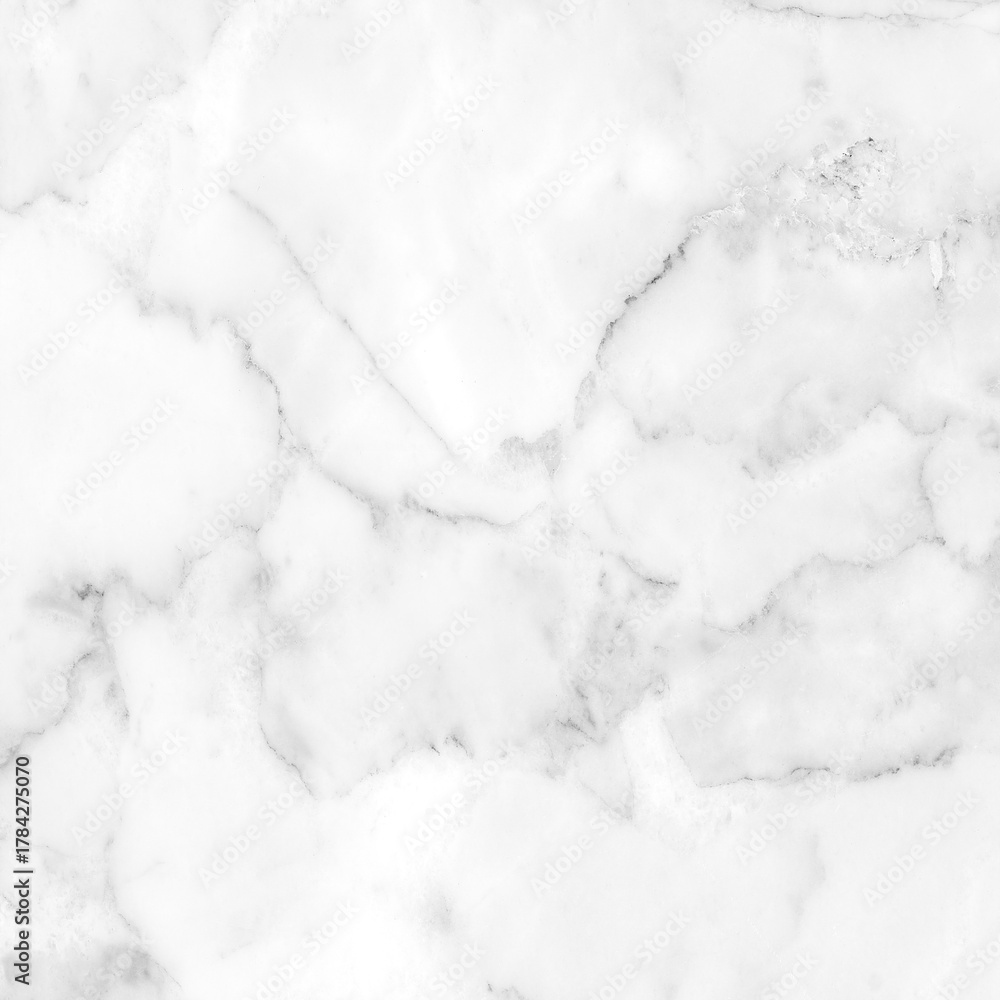 Fototapeta premium White marble texture background pattern with high resolution.