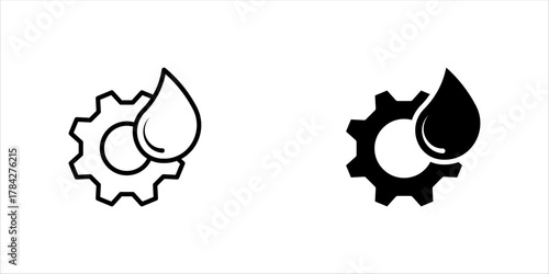 A blood testing icon in minimalist style with editable stroke. Diagnostic drop, health analysis, medical fluid, lab processing, clinical research, testing configuration, outline vector illustration.