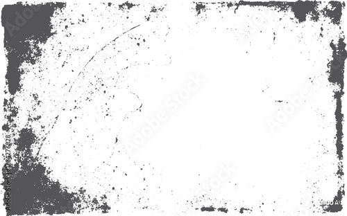 Faint scratched texture with dusty grunge elements. Abstract white background overlay. White texture of scratches, chips, scuffs, dirt on old aged surface	