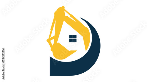 Construction home building logo