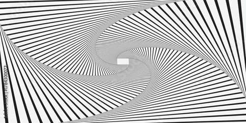 Obraz na płótnie Minimalist optical illusion background