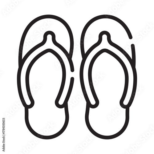 Two flipflops are arranged sidebyside outlined in bold black