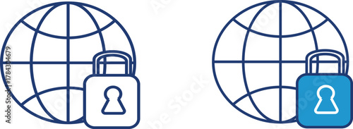 INTERNET SECURITY ICON