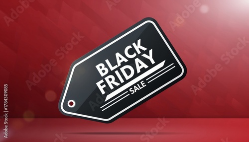 Black Friday Sale Tag Design
