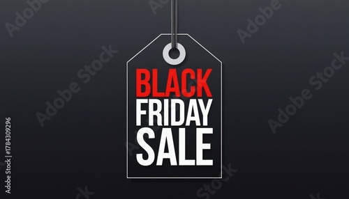 Black Friday Sale Tag Design