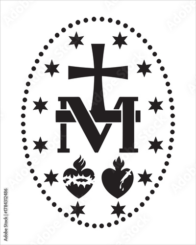 Miraculous Medal Catholic Religious Icon