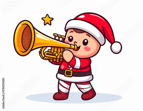 Festive Joy - A Childs Christmas Trumpet Serenade.