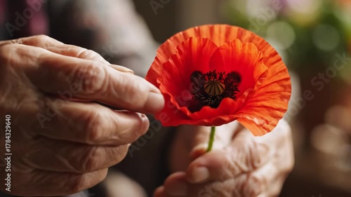Crimson Poppy: Remembrance and Reflection