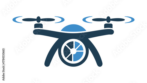 Drone icon graphic illustration