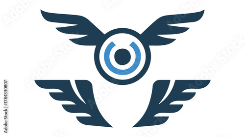 Winged surveillance eye design