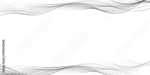 Background dots particles nice wave pattern dot halftone black gradient line. wallpaper graphic design art modern minimalist old  flow