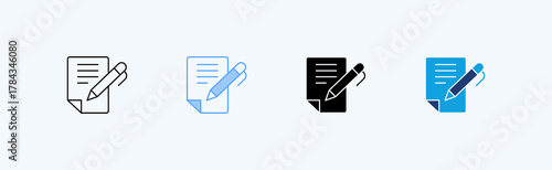 Compose Multiple Icon Illustration Vector