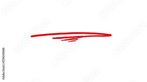 Animated hand drawn black circle against white background in loop stop motion animation. used to highlight something important on websites or other digital platform