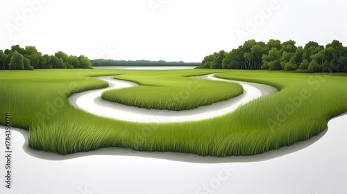 Rich birdlife, salt marshes, and a coastal estuary that exhibits natural equilibrium and beautiful habitat