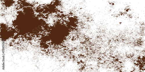 Abstract brown grunge background texture with old rusty metal wall pattern and macro coffee stains