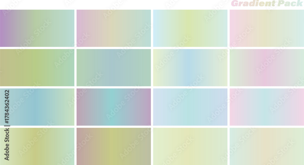 Fototapeta premium Smooth Soft Pastel Gradient Pattern with Subtle Color Flow — Minimal Artistic Background for UI Design, Wallpaper, and Creative Visuals