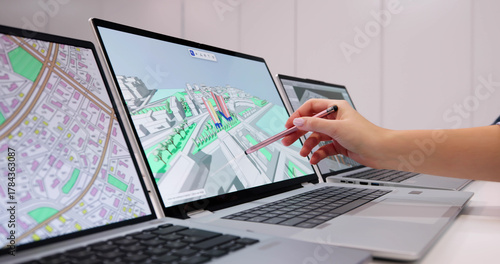 Engineer Uses GIS Software To Inspect Construction Project
