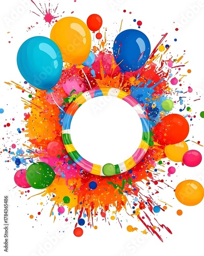 Whimsical Promo Banner Design Template colorful whimsical promo banner for online shop promotion Colorful Lifestyle Brand Marketing Visual Cute Creative Advertising Illustration