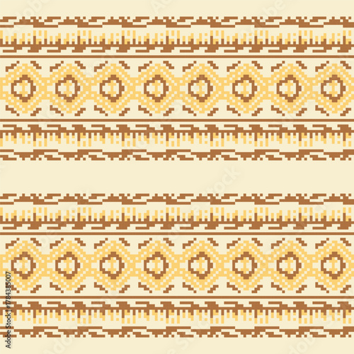 Indian seamless pattern Vector pattern design for textures, fabrics, garments, wraps, rugs, prints.	
