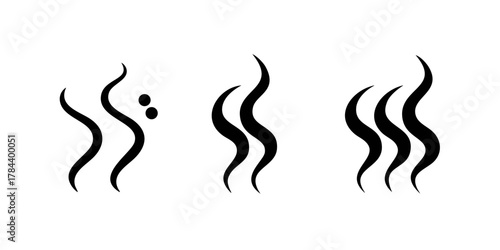 Abstract Swirling Steam Wisps with Transparent Background 1