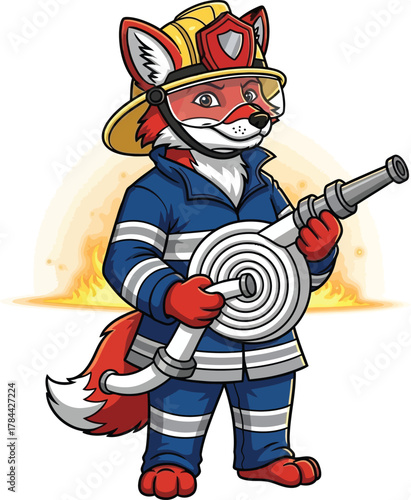 vector illustration of a cartoon knight