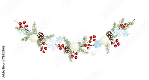 Pine twigs with berries