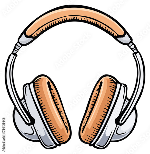 Vibrant cartoon headphones with comfortable ear pads for music and audio enjoyment